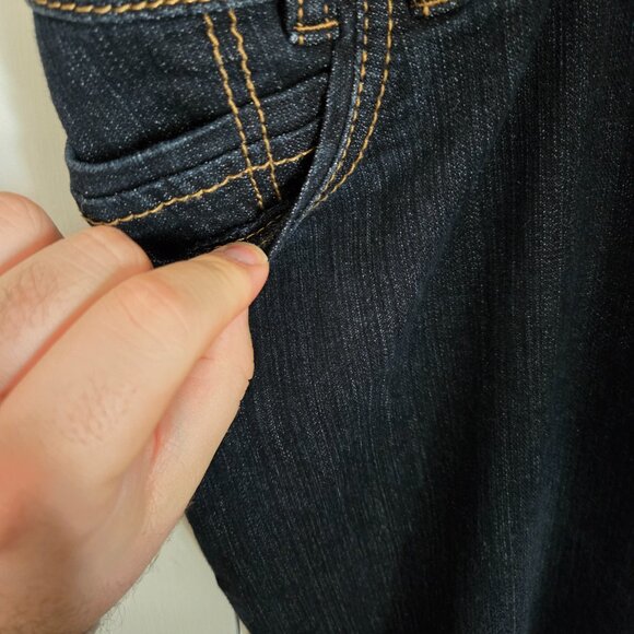 Penningtons Savvy Fit Blue Pull-On Jeans (28W) - Picture 5 of 8